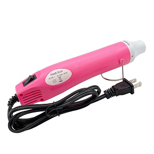 heat gun mini hot air gun for diy crafts portable heat air gun tool for embossing shrink wrapping drying paint