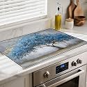 Heat-Resistant Glass Stove Top Cover with Anti-Slip