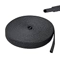 Heat Shrink Wire Loom, 20FT-1/4 Inch 2:1 Nylon Fabric Tubing