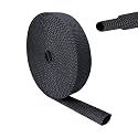 Heat Shrink Wire Loom, 20FT-3/8 Inch 2:1 Nylon Fabric Tubing