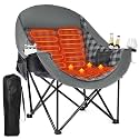 Heated Oversized Camping Chair - Heavy Duty