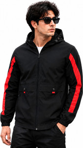 HEATGO MENS STYLISH JACKET Striped Men Wind