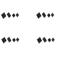 Heatsink for Raspberry Pi 4 Model B - Pack of 4 PCs - Raspberry Pi heatsink (4 Sets)