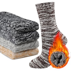heatuff women39s 6 pack performance athletic cushioned crew socks with reinforced heel amp toe