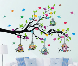 Heaven Decors 127 cm Colorful Birdcage On