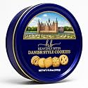 Heavenly Bites Danish Style Butter Cookies in Metal Tin, 12 oz (12 Pack)