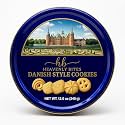 Heavenly Bites Danish Style Butter Cookies in Metal Tin 12 Ounce