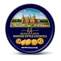 Heavenly Bites Danish Style Butter Cookies in Metal Tin, 24 oz (6 Pack)