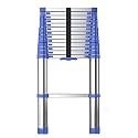 Heavy-Duty 21.6FT Telescoping Ladder for Roof Top Tents, Aluminum Extension Ladder for RVs, Attics &amp; Lofts, 150kg Load Capacity, Compact &amp; Portable Design