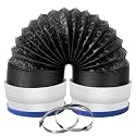 Heavy Duty 4-Inch Flexible Dryer Vent Hose, 3FT