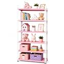 Heavy Duty 6 Tier Metal Home Decor Storage Rack | Adjustable Steel Shelving Unit for Kitchen, Garage, Warehouse &amp; Home Storage 35Lx9Wx60H inch