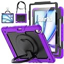 Heavy Duty Case for iPad Air 13 M4 2026 / M3 2025 / M2 2024, Purple