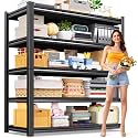Heavy Duty Garage Shelving, Adjustable Metal Shelf, 45.6"W x 20"D x 71"H