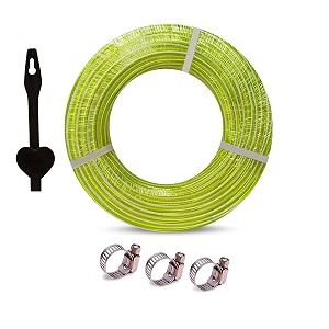 heavy duty highly durable pvc zebra lining hose pipe for watering 34 inch garden usage car washing floor cleaningchoose size 5 meter hose pipe lemon green