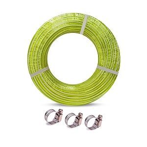 heavy duty highly durable pvc zebra lining hose pipe for watering 34 inch garden usage car washing floor cleaningchoose size 30 meter hose pipe lemon green