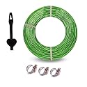 Heavy Duty Highly Durable PVC Zebra Lining Hose Pipe For Watering (3/4 INCH), Garden Usage, Car Washing, Floor Cleaning/Choose Size (5 Meter Hose Pipe, Green)