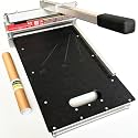 Heavy Duty Laminate/Vinyl Plank Cutter 13" With A replacement blade - Provides Clean, Splinter-Free Cuts on Laminate, Vinyl, Hardwood, Parquet, Siding &amp; More - Double the time!