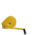 Heavy-Duty Lifting Tools for Air Conditioner Maintenance - 1200 lb Hand Winch with 10m Cable, Ideal for Outdoor Unit Disassembly &amp; Installation, Durable Brackets Included
