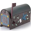 Heavy Duty Mailboxes for Outside,Metal Post Mount Mailbox,Mailbox Post