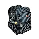 Heavy Duty Multipurpose Canvas Tool Bag Backpack | Perfect Storage &amp; Tool Organiser for Professional Electricians, Mechanics, Plumbers, Technicians, and Service Engineers (Black, Large)