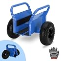 Heavy Duty Panel Dolly Slab Dolly 10 Inch Solid Rubber Tires