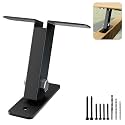 Heavy Duty Pergola Roof Riser Beam Bracket for Gazebo Roof Posts - Adjustable 90° Support, Wind & Snow Resistant, Includes Screws & Drill Bits, Black, 1 Piece
