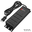 Heavy Duty Power Strip 20 Amp,12 Gauge Surge Protector, 6FT