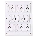 Heavy Duty PVC Extension Board 8Socket7 Switch
