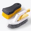 Heavy-Duty Scrub Brush & 2-in-1 Grout Cleaner Brush-2pcs