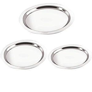 heavy duty stainless steel ss lid for vessels kadai lid dia125140250cm 50345534 10034 inches approxwt 420gm s7817 -each 1pcs total 3nos