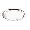 Heavy duty Stainless Steel ss Lid for vessels, kadai Lid (Dia:17.5cm (7.0inches) Approx.Wt: 400gm. S11-3pcs)