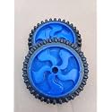 Heavy Duty Training Wheels for Kids Bicycle, Black and Blue Stabilizer Support Wheels, 2 Pieces