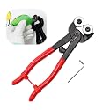Heavy Duty Wheeled Glass Mosaic Nipper & Hd Ceramic Tile Nipper, Tile Cutter Pliers Soft-grip Handle - Shapping Plier, Nipper Cutting Tools, Stone, Metal, 8 Inch