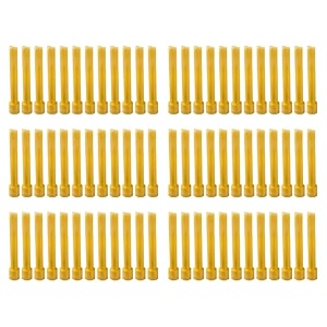 taper candle for home dcor  soy wax healing aromatherapy longlasting candles  clean burn for elegant lighting amp ritual uses golden pack of 6 12 candles in each box