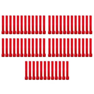 taper candle for home dcor  soy wax healing aromatherapy longlasting candles for weddingsspecial events  clean burn for elegant lighting amp ritual uses red pack of 5