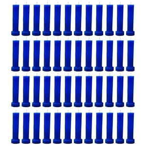 taper candle for home dcor  soy wax healing aromatherapy longlasting candles for weddingsspecial events  clean burn for elegant lighting amp ritual uses blue pack of 4