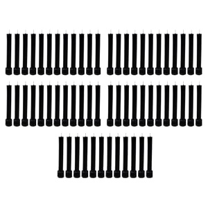taper candle for home dcor  soy wax healing aromatherapy longlasting candles  clean burn for elegant lighting and ritual uses black pack of 5 12 candles in each box