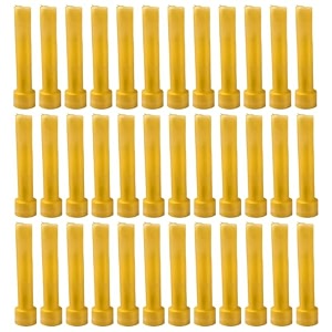 taper candle for home dcor  soy wax healing aromatherapy longlasting candles for weddingsspecial events  clean burn for elegant lighting amp ritual uses golden pack of 3