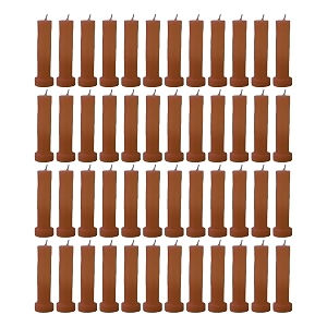 taper candle for home dcor  soy wax healing aromatherapy longlasting candles for weddingsspecial events  clean burn for elegant lighting amp ritual uses brown pack of 4