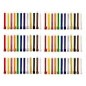 Taper Candle for Home Décor | Soy Wax Healing Aromatherapy LongLasting Candles | Clean Burn for Elegant Lighting &amp; Ritual Uses (Multicolour, Pack of 6, 12 Candles in Each Box)