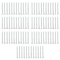 Taper Candle for Home Décor | Soy Wax Healing Aromatherapy LongLasting Candles for Weddings,Special Events | Clean Burn for Elegant Lighting &amp; Ritual Uses (White, Pack of 7)