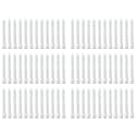 Taper Candle for Home Décor | Soy Wax Healing Aromatherapy LongLasting Candles | Clean Burn for Elegant Lighting &amp; Ritual Uses (White, Pack of 6, 12 Candles in Each Box)
