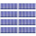 Taper Candle for Home Décor | Soy Wax Healing Aromatherapy LongLasting Candles for Weddings,Special Events | Clean Burn for Elegant Lighting &amp; Ritual Uses (Blue, Pack of 8)