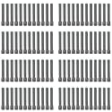Taper Candle for Home Décor | Soy Wax Healing Aromatherapy LongLasting Candles for Weddings,Special Events | Clean Burn for Elegant Lighting &amp; Ritual Uses (Grey, Pack of 8)