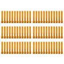 Taper Candle for Home Décor | Soy Wax Healing Aromatherapy LongLasting Candles | Clean Burn for Elegant Lighting &amp; Ritual Uses (Orange, Pack of 6, 12 Candles in Each Box)