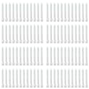 Taper Candle for Home Décor | Soy Wax Healing Aromatherapy LongLasting Candles for Weddings,Special Events | Clean Burn for Elegant Lighting &amp; Ritual Uses (White, Pack of 8)