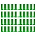 Taper Candle for Home Décor | Soy Wax Healing Aromatherapy LongLasting Candles for Weddings,Special Events | Clean Burn for Elegant Lighting &amp; Ritual Uses (Green, Pack of 8)
