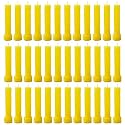 Taper Candle for Home Décor | Soy Wax Healing Aromatherapy LongLasting Candles for Weddings,Special Events | Clean Burn for Elegant Lighting &amp; Ritual Uses (Yellow, Pack of 3)