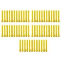 Taper Candle for Home Décor | Soy Wax Healing Aromatherapy LongLasting Candles for Weddings,Special Events | Clean Burn for Elegant Lighting &amp; Ritual Uses (Yellow, Pack of 5)