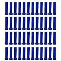 Taper Candle for Home Décor | Soy Wax Healing Aromatherapy LongLasting Candles for Weddings,Special Events | Clean Burn for Elegant Lighting &amp; Ritual Uses (Blue, Pack of 4)
